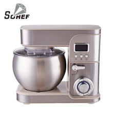 Kitchen appliance 1300w 5 liters stand mixer 3 in 1 bread mixer machine
